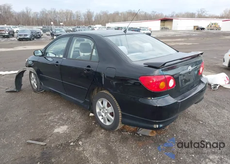 2004 Toyota Corolla S z USA, uszkodzony, nr VIN 2T1BR32E64C304406